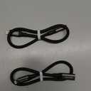 AGVEE 2 Pack 1ft Lightning Extension Cable, Braided Female to Male Extender Full Function Cord Compatible with iPhone iPad, Data Sync Video Audio & Charging Connector Adapter, Dark Gray