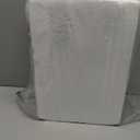 Set of 12 White Pillar Candles with Clear Glass Hurricane Holders- Elegant Cylinder Candle Vases for Weddings, Parties, Centerpieces, Home & Office Decor (White, 12 Set)