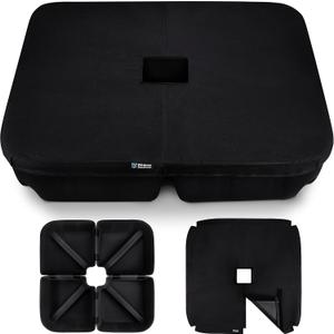 Rhino BaseMate EVA Material - Patio Umbrella Base Weights up to 200 Lb. | for Cantilever, Regular, or Any Offset Umbrella Base | 4-Part, 900D Heavy-Duty, All-Weather (Square)