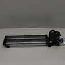 Rechargeable Black Light Bar 4 Packs, Battery Powered Black Lights for Glow Party, Cordless UV Strip Lights with On/Off/Dimma/Flash Switch, for Neon, Uranium Glass, Classroom, Paint, Poster, Stage