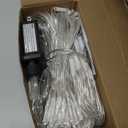 JMEXSUSS Blue Christmas Net Lights 360 LED 12ft x 5ft Bush Lights Plug in Outdoor 8 Modes Connectable for Christmas Bush Decorations, Clear Wire