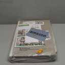 StorageWorks Shoe Organizer for Closet, Fits up to 24 Pairs, Shoe Cubby Storage Containers with Adjustable Dividers and Clear Cover, Taupe (Large)