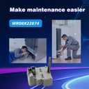 WR08X22874 Refrigerator Relay and Overload Kit for Refrigerator Compressor Start Device
