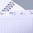 2 x Monthly Planner 2026-2028 - 2 Year Planner from July 2026 to June 2028, 8.5'' x 11'', 2026-2027 Monthly Planner with Monthly Tabs, Pocket (Grey)