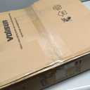 VOLISUN Low Profile Ceiling Fans with Lights and Remote, 19.7in Fandelier Ceiling Fan Flush Mount, 3000K-6500K Smart Bladeless LED Fan Light, White Modern Ceiling Fans with Lights for Bedroom