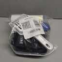 Petskd Portable Cat Travel Litter Box with Lid and 10 pcs Disposable Liner Bags, Leak-Proof and Collapsible, Cat Travel Essentials for Car, Hotel, Airplane and Other Outdoor Use(Black) (Small)