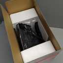 George Foreman 4-Serving Removable Plate Electric Grill and Panini Press, George Tough Non-Stick Coating, Drip Tray Catches Grease, Black