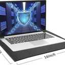 NEWBEAU EMF Protection Laptop Pad, 4-Layer Radiation Shielding Heat Blocker for Laptop, Tablet & Notebook, 12"x16" Portable Protection from EMF & Radiation