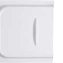 RVMATE Screen Door Slide with Slide Stop, 12" Panel for RV, Trailer, Camper, Motor Home, White