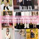 SUREPOCH Girls Fleece Lined Tights Thermal Warm Tights Footed for Winter Toddler Fleece Stockings for Kids 2t 4-6 7-8 10-12 (White)