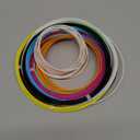 15 Bright Colors 1.75mm 3D Pen PLA Filament Refill, Each Color 10feet, Total 150 Feet 3D Pen/3D Printer PLA Sample Pack, Compatible with MYNT3D / SCRIB3D Printing Pen (Pla 15 Most Popular Solid Colors Mixed)