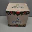 Smart Bird Feeder with Camera, AI Identify Birds Species Solar Powered, 2K HD Video Bird House with Camera, Instant Arrival Alerts, Waterproof Squirrel Proof, Gift for BirdLovers, 2.4GHz WiFi, Blue