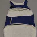 Malier Dog Winter Coat, Windproof Dog Cold Weather Coats with Real Pocket, Winter Extra Warm Pet Coat Fleece Jacket Reflective Clothes for Small Medium Large Dogs and Puppy (Blue, Medium)