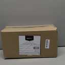 Amazon Basics 2-Piece Quick-Dry Oversize Bath Towel, 100% Cotton, 54" x 30", White