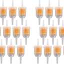 36 Pack of 1/4 inch x 5/16 inch Fuel Filters with Magnet Replacement for Briggs Stratton Engines