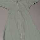 ZIGJOY Baby Transitional Swaddles for Newborns: 0.5 Tog Arms Up Sleep Sack 3-6-12 Months Soft Cotton Shark Fin 2 Way Zipper (Classic Green)