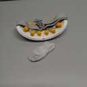 Eye Massager with Heat and Cooling for Migraines  14 Massage Nodes for Eye Strain Relief, Rechargeable Bluetooth Music, Improve Sleep,Eye Strain Relief, Birthday Gifts for Women and Men(White)