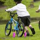 Bicycle Training Wheels for Kids Stronger Version Replacement Adjustable Bicycles Stabilizer for Children, Suitable for 12/14/ 16/18/ 20/ inch Children's Single Speed Bikes