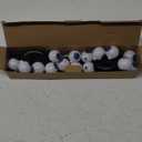 Outdoor Halloween Decorations Solar Spooky Lights-12LED Scary Eyeballs Swaying Firefly Light with Magic Party Garden Decor,Solar Halloween Path Lights for Grave Cemetery,Ghost Decor 2PACK Orange