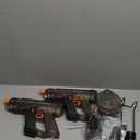 Electric Water Gun Toy with Auto Suction & Flashing Muzzle 800CC Large Capacity 26-32FT Long Range