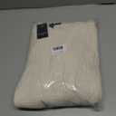 GUESS Men's Evander Cable Sweater (Beige, XXL)