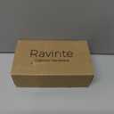 Ravinte 5 Pack Solid 5 Inch Square Cabinet Handles - Champagne Bronze Pulls for Drawers and Kitchen Cabinets - Hardware Handles