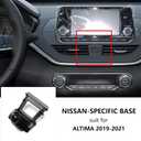 UDIWOK Altima Car Mount, Exclusive Mobile Phone Holder for Nissan Altima (2019~2021)