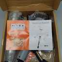 Toilet Plunger, Drain Clog Remover, High-Pressure Air Drain Blaster with Real-Time Barometer Powerful Drain Snake Sink Plunger Plumbing Tools, Plungers for Bathroom, Sink, Floor, Kitchen Clogged (White)