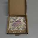 LukieJac Aunt Gifts - Unique Acrylic Puzzle-Shaped Plaque Desk Decoration for Aunt's Birthday, Christmas, Wedding, Mother's Day