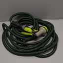 Relxitl Garden Hose, Flexible Water Hose, Ultra Lightweight Non-Expanding hose with 10 Function Sprayer, Leak proof, Pressure Resistant for Yard, Outdoor (Green, 25FT)