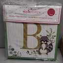 Kate Aspen Woodland Baby Boxes With Letters For Baby Shower Decorations, Gender Reveal Decoration, Photo Prop & Forest Animal Nursery Decor (Set of 4 Stackable Blocks Spells B-A-B-Y)