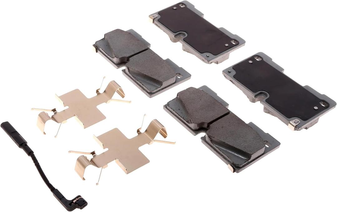 ACDelco Silver Front Brake Pad Set 14D2173CHF1 | GM 19431148 Ceramic Front Brake Pads for Select Cadillac Escalade, Chevy Silverado, Tahoe, Chevrolet Suburban, GMC Sierra, Yukon, and more