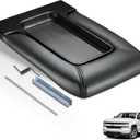 BDFHYK Center Console Lid Replacement Kit Compatible with Cadillac Compatible with Chevrolet and Escalade Avalanche Silverado Suburban Tahoe Sierra Yukon Yukon XL & 924-811 19127364 19127365 19127366 (Dark Grey)