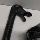 Greatever Snorkel Set Pano 3 Window Snorkel Mask Adult, Panoramic Wide View, Anti-Fog Scuba Diving Mask, Anti-Leak Snorkel Goggles Dry Top Snorkel, Professional Snorkeling Gear for Adults (Black)