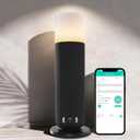 Smart Waterless Essential Oil Diffuser,Scent Diffuser for Home,Hotel Collection Diffuser APP Control,Ambient Lighting,Covers Up to 2000 Sq.Ft Aromatherapy Diffuser for Bedroom Spa Yoga Office Black