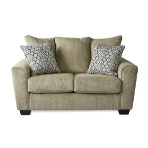 Ashley Furniture Taupe Dafne Loveseat