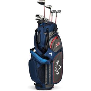 Callaway XR 7-Piece Golf Club with Stand Bag – Right Hand, Stiff Flex – 7I, 8I, 9I, PW, SW 55°, AW & 35" Putter