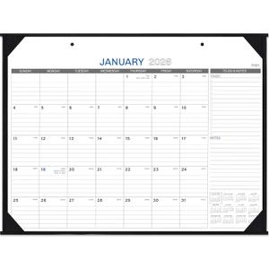2026 Desk Calendar - Large Desk Calendar, Jan 2026  Dec. 2026, 22" x 17", Office Supplies, Corner Protector, Ruled Blocks, 2-in-1