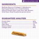 USA Collagen Twist Rolls 12-13" Dog Chew Treats - Chicken Marinade Flavor, 4 Count/1 Pack (EXP 03/31/29)