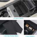 CDEFG Center Console Organizer Tray for 2019-2023 2024 Acura RDX Armrest Tray Storage Box Secondary Insert Coin Container 2024 Acura RDX Interior Accessories