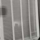HVAC Premium 16 x 18 Duct Opening Steel Return Air Filter Grille, for 1-inch Filter, Removable Door, Flat Stamped HVAC Vent Cover Grille, Outer Dimensions 18.5 x 20.5