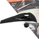 HDBUBALUS Motorcycle Smooth Dash Fuel Console with Gas Tank Cap Covers Fit for Harley Touring Electra Glide FLHT Road Glide FLTRX Street Glide FLHX 2008-2023 Black