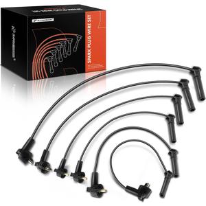 A-Premium Ignition Spark Plug Wires Set of 6 Compatible with Ford Explorer 2002-2010, Explorer Sport Trac 2007-2010 & Mercury Mountaineer 2001-2010, V6 4.0L