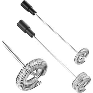 2 Pack Whisk heads frother replacements ONLY for VOMELON frother (For Rechargeable stainless version)