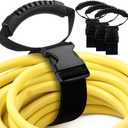 3 Pack 22 Inch Adjustable Extension Cord Organizer Holder with Handle Extension Cord Wrap Garage Hose Storage Hanger Straps for Men Workshop Garden Organization Storage Pool Boat Rv Cords, and Cables
