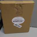 WINPLUS+ Vintage Picture Frame 5x7, Wall Mount and Tabletop Display, Art Gallery Gift (Blue and Gold 5x7)