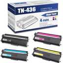 TN436 Compatible TN-436BK TN-436C TN-436Y TN-436M Super High Yield Toner Cartridge Replacement for Brother TN-436 HL-L8260CDW HL-L8360CDW DCP-L8410CDW MFC-L8610CDW Toner (1BK+1C+1Y+1M) (TN436-4PK(BK/C/M/Y))