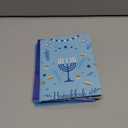 AmazingSpark 4 Set Hanukkah Gift Card Booklet Cardboard Mini Chanukah Money Holder Book for Cash David of Star Surprise Money Card Sleeve Book Hanukkah Party Gift for Birthday Holiday Appreciation