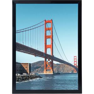 OMISHE 10x14 inch Picture Frame Black for 30x40cm Diamond Art Painting, 10 x 14 Frame for Wall Hanging Horizontally or Vertically, 10 by 14 Wall Gallery Photo Frame, Black