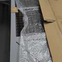 Wnutrees 4 Panel Gridwall Display, Portable Freestanding Display Board for Craft/Art Shows, Retail, Events, Decorative Wood Room Divider Folding Screens, Grey